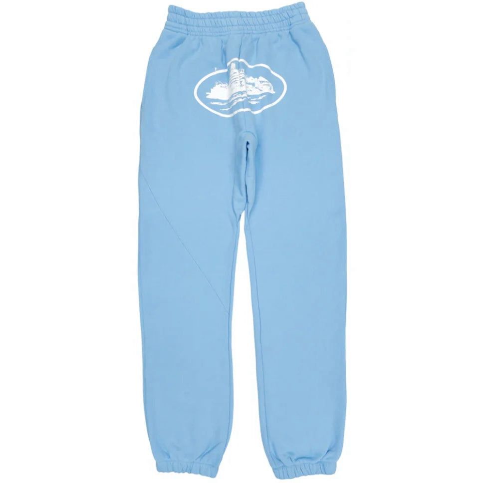 Corteiz Sweatpants - Baby Blue